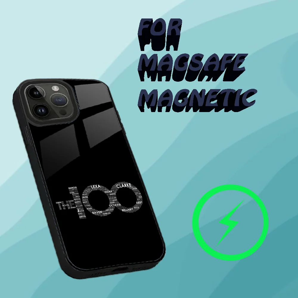 حافظة هاتف H-Heda 100 لهاتف iPhone 15,14,13,12,11,Plus,Pro,Max Mini Magsafe شحن لاسلكي مغناطيسي