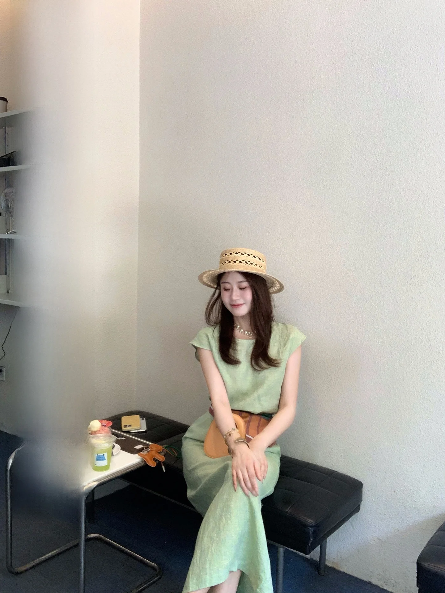 

Комплект QingHe Linen: топ и юбка с поясом, элегантный дизайн, универсальный повседневный комплект для любого сезона