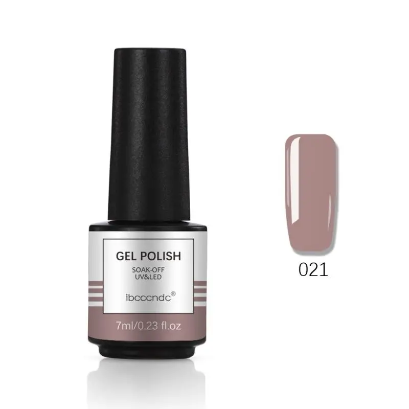 7ml Gel Nail Polish Nails Semi Permanent Soak Off Gel UV LED Varnishes Base Top Coat Gel Polish Nail Art Gel 35Colors Optional