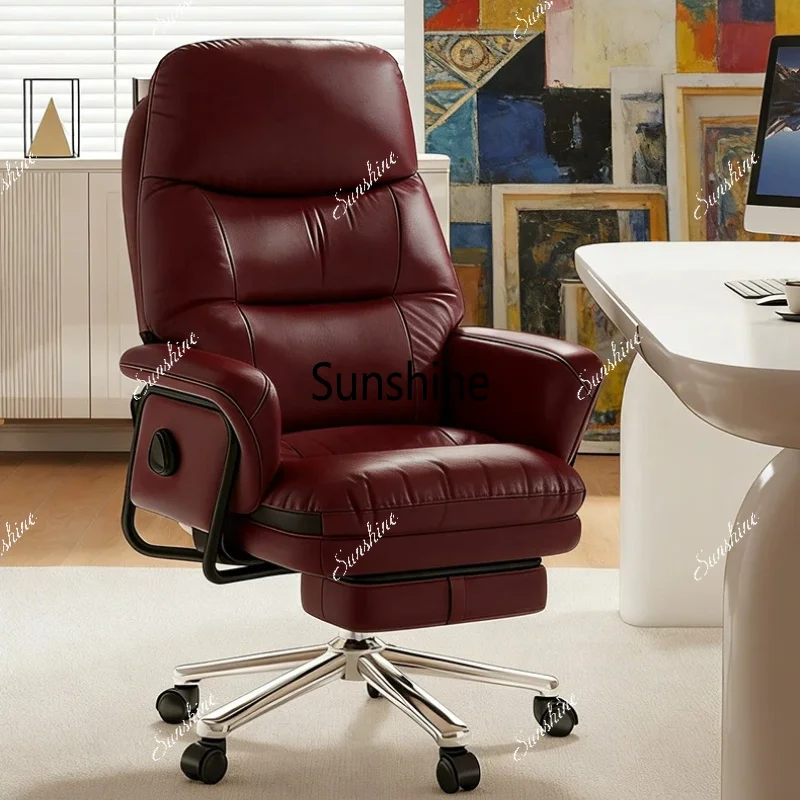 Office computer chair lunch break can lie flat and comfortable sedentary boss chair sofa seat