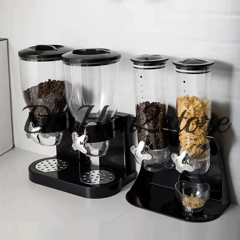 Hotel self-service cereal machine, oat grain dispenser, grain candy storage tank, kitchen storage box, commercial