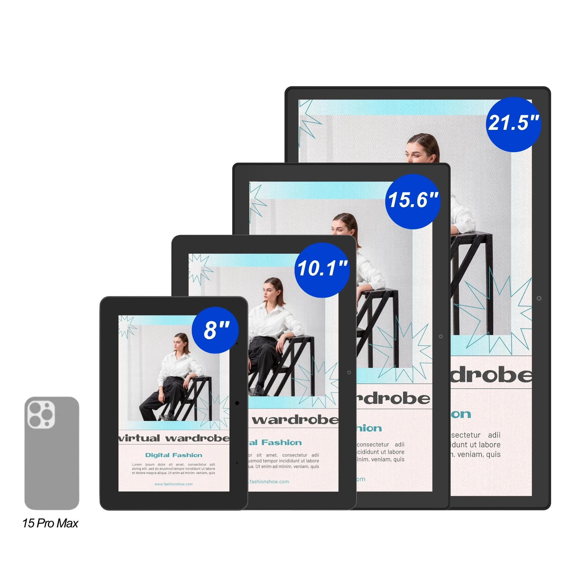 

WF1028T 10.1 Inch IPS Capacitive Touch LCD Panel Wall-Mountable Commercial Tablet Various Sizes POE Android 11 For Business Use