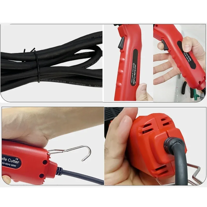 220V Electric Foam Cutter Knife Cutting Knife Handheld Electric Foam Thermal Cutting Machine Foam Polystyrene Slotting Tool