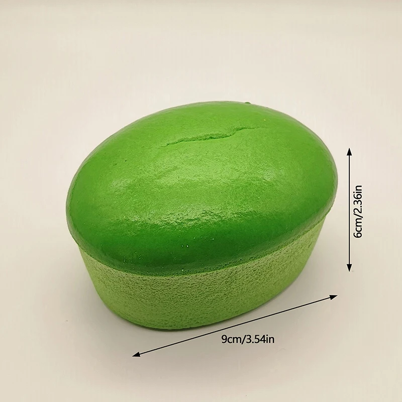 لعبة كعكة الجبن اسفنجي بطيئة الارتفاع طويلة الجبن الخبز انتعاش بطيء ضغط لعبة الإجهاد الإصدار اليد الاسترخاء اسفنجي الضغط