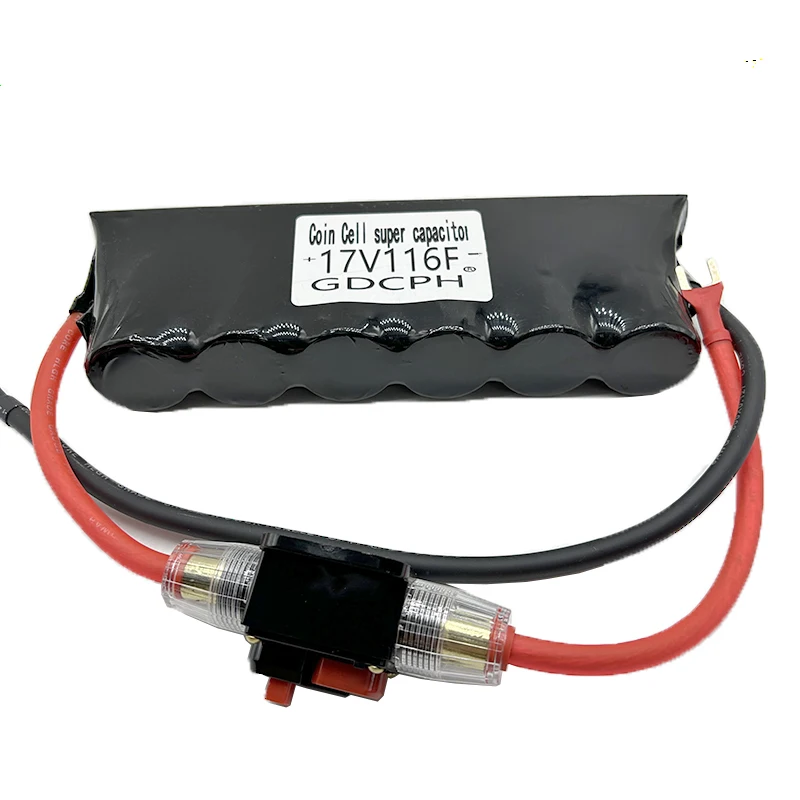 

GDCPH 17V116F Super Farad Capacitor Automobile 16V83F Starter Stable Voltage Electronic Rectifier Auxiliary Battery 2.85V700F