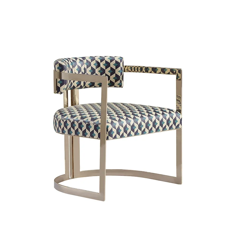 

yj19 Italian Minimalist Designer Lounge Chair Living Room Modern Light Luxury Single Sofa Chair