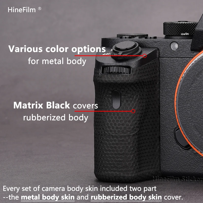 Piel personalizada para Sony A7M2 A7RM2 A7SM2 A72 A7R2 calcomanía película protectora de la cámara para Sony A7II A7RII A7SII A7S2