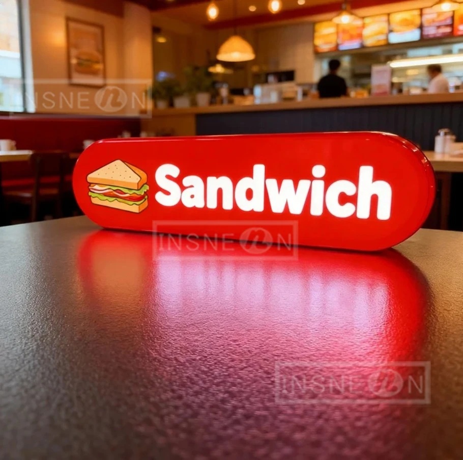 Signage Business Custom Neon Sign Acrylic Signs Light Led Letters Outdoor Metal Logo Wall Bright Advertising Box Personal Design