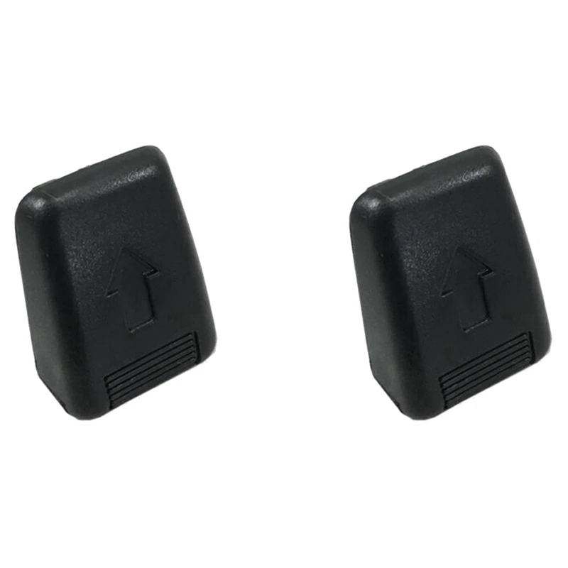 2X MR610534 For Mitsubishi Montero 2001-2006 Gen3 2Nd 3Rd Row Seat Back Recline Knob Lever MR610533 Button Switch Black