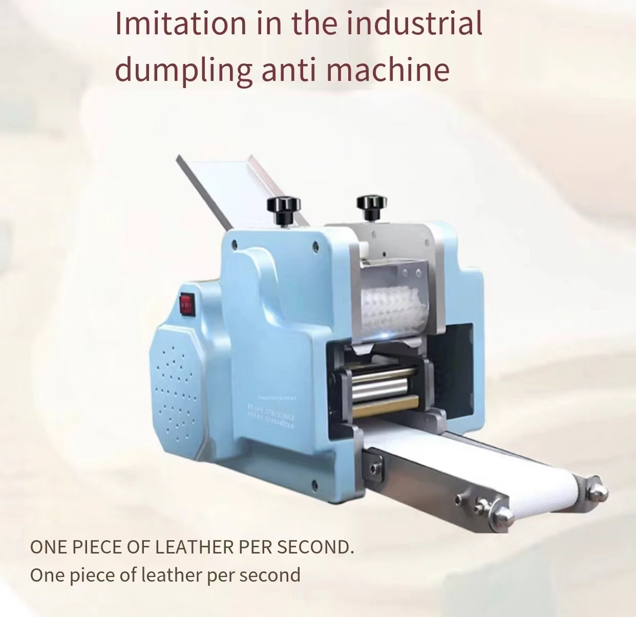 Grain Product Mini Roti Momo Siomai Gyoza Wonton Dumpling Machine Automatic Maker Dumpling Wrapper Making Machine