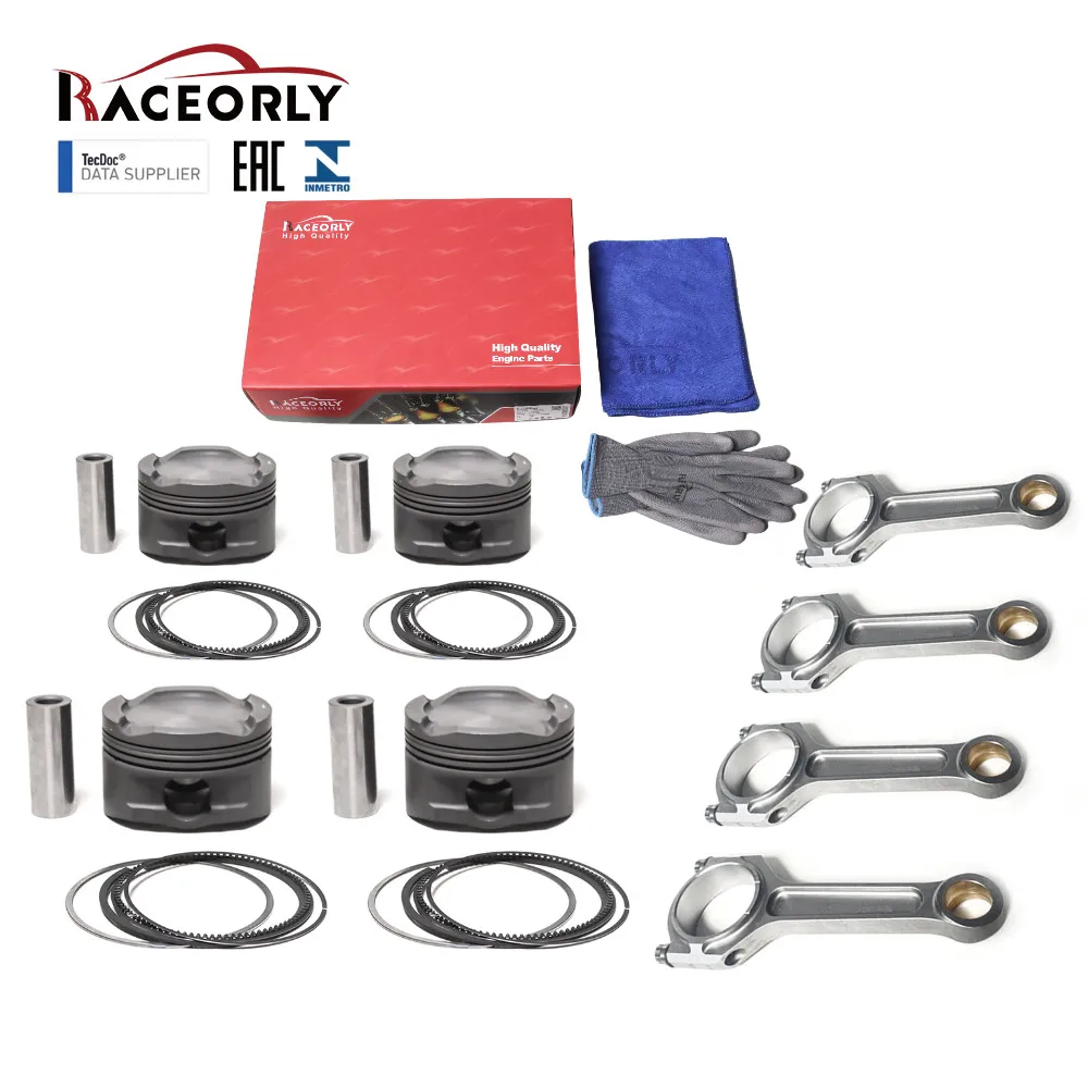 

RACEORLY B46 B48 Forged Piston & ConRod Set For BMW 330i 430i F30 F56 G20 2.0L