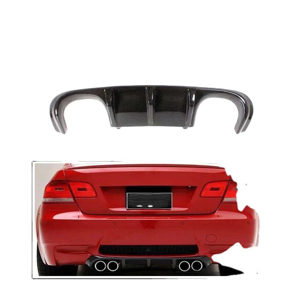 

Подходит для диффузора спойлера заднего бампера из углеродного волокна. Подходит для BMW E92 E93 M3 2007-2013 гг.