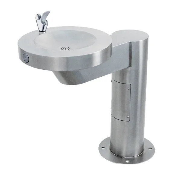 Park Playground Press Type Drink Machine Wash Basin Outdoor Stainless Steel Water Drinking Fountain