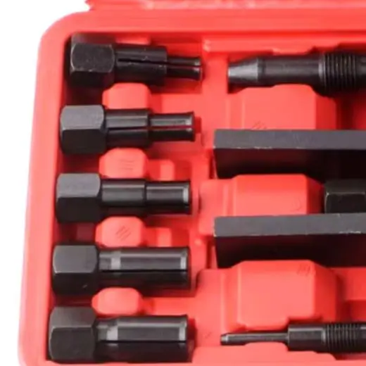Motorcycle Hub Tools Bearing Pullers 21.8*15*4.5 10-piece Kit Reduces Component Damage For Motorcycle Maintenance