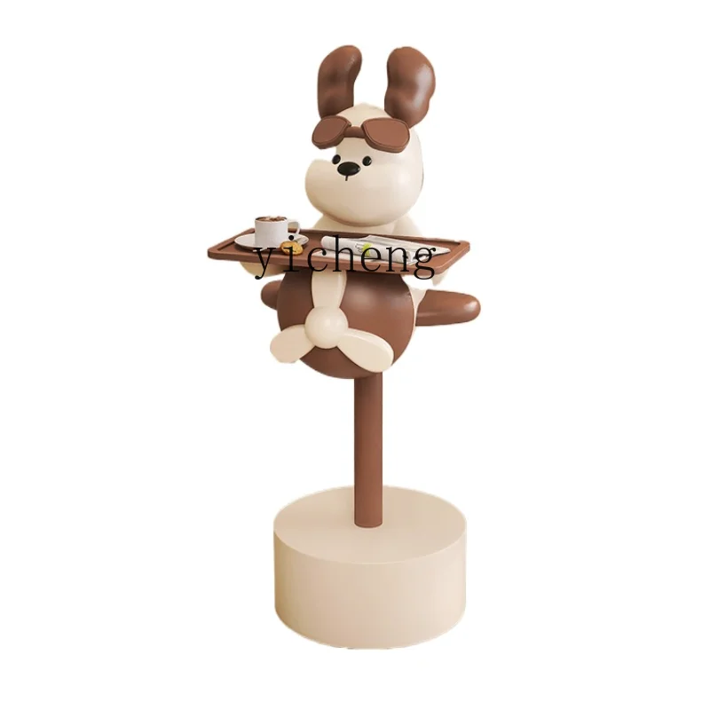 ZK Cartoon Dog Floor Lamp Storage Rack Integrated Good-looking Bedroom Cute Children's Room Bedside