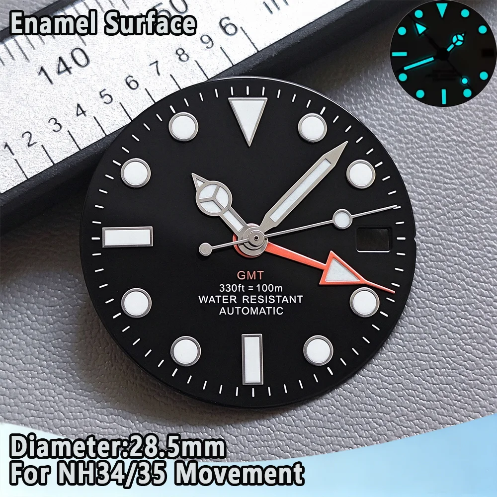 28,5 mm GMT-Zifferblatt NH34 Z – Watch Dial Custom Sterile 28.5Mm Bewertung und Preis