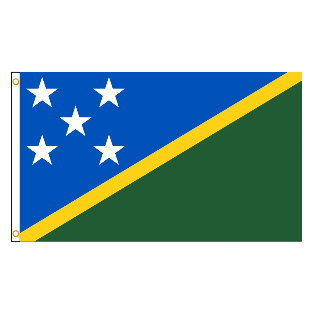 60×90 90x150 120×180CM Solomon Islands Emblem Flag Polyester Printed Banner Tapestry For Decor