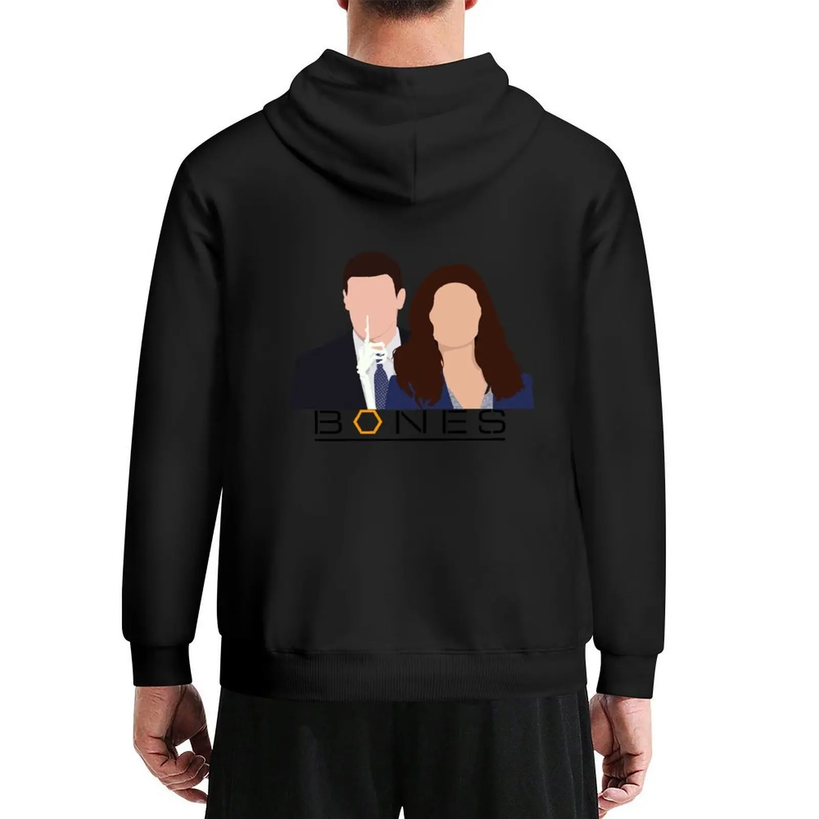 

Booth and Brennan Bones TV Hoodie anime clothing men clothes men's coat mens clothes tracksuits