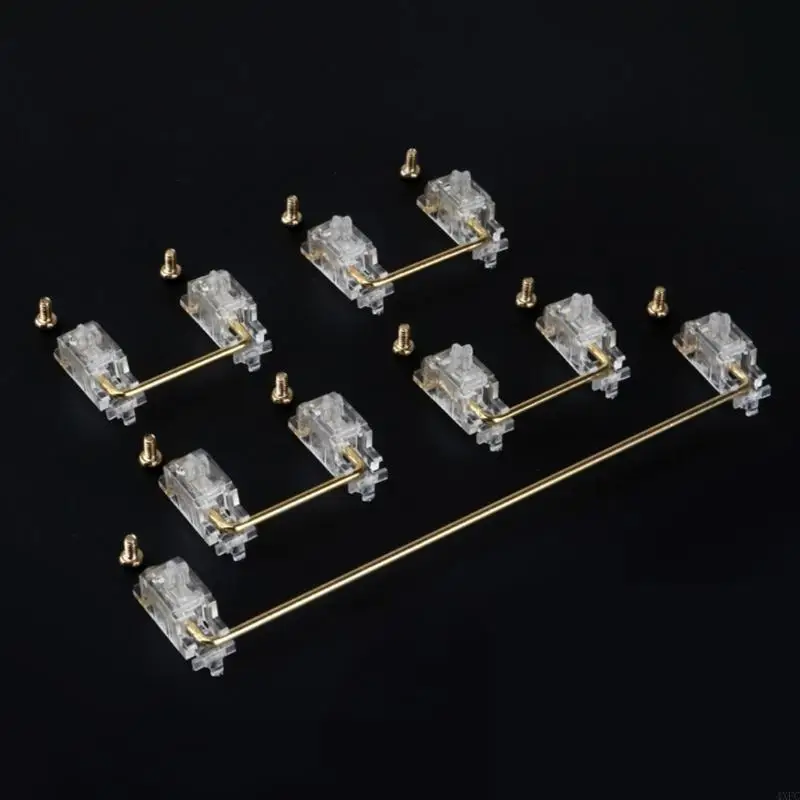 

Mechanical Keyboard Cherry MX Switch PCB Mounted Snap-In Stabilizer Case 2U 6.25U Modifier Key Stabiliser Plate