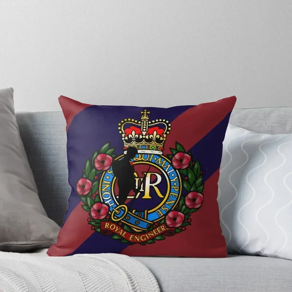 

Royal Engineers Remembered Throw Pillow Sofa Cushion Cover Luxury Room Decorative Cushions christmas pillowcases New year pillow