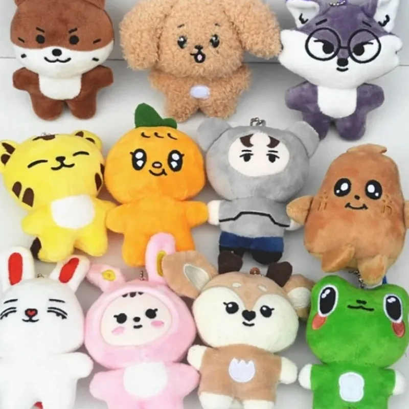 Kpop miniteen hoshi vernon dino wonwoo the8 brinquedo de pelúcia skzoo bonito plushie chaveiro kawaii coreano decoração do quarto boneca presentes