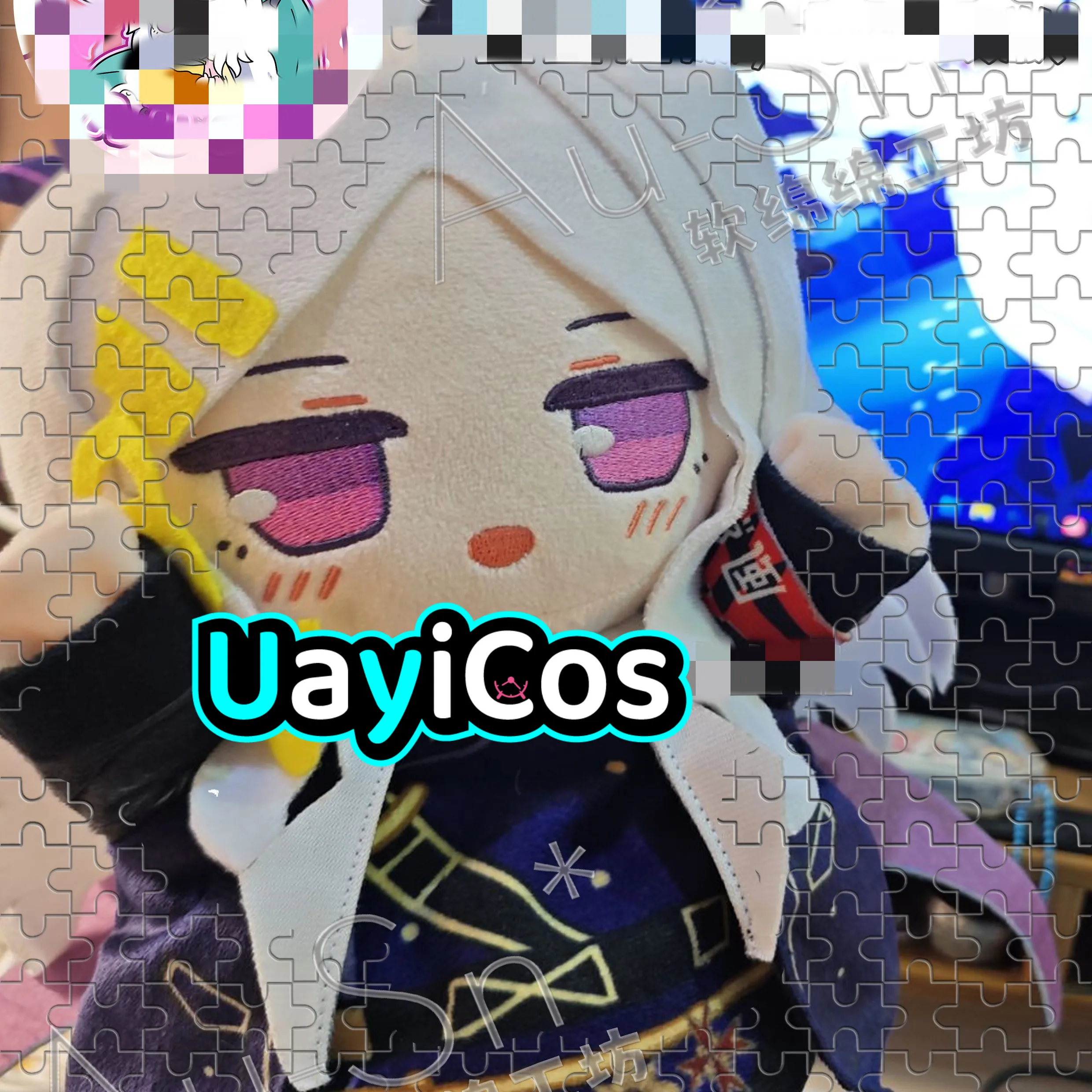 

In Stock Blue Archive Sorasaki Hina Hand doll Stuffed Plushies Plush Doll Clothes Pillow Model Ornament Anime Game Toy Kids Hall