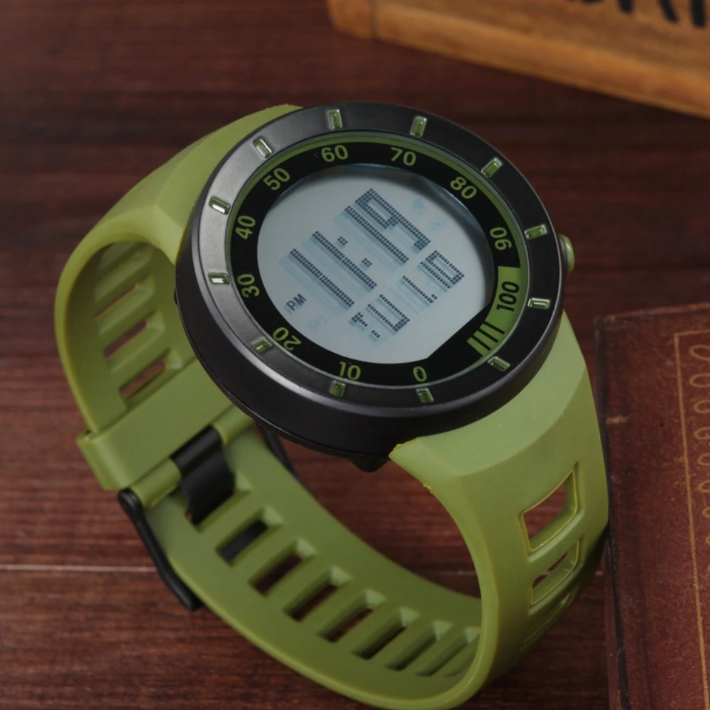 OHSEN LCD Digital Watch Men Women Outdoor Sport Watches 50M Waterproof Fashion Army Green Rubber Band Wristwatch Clocks Gifts