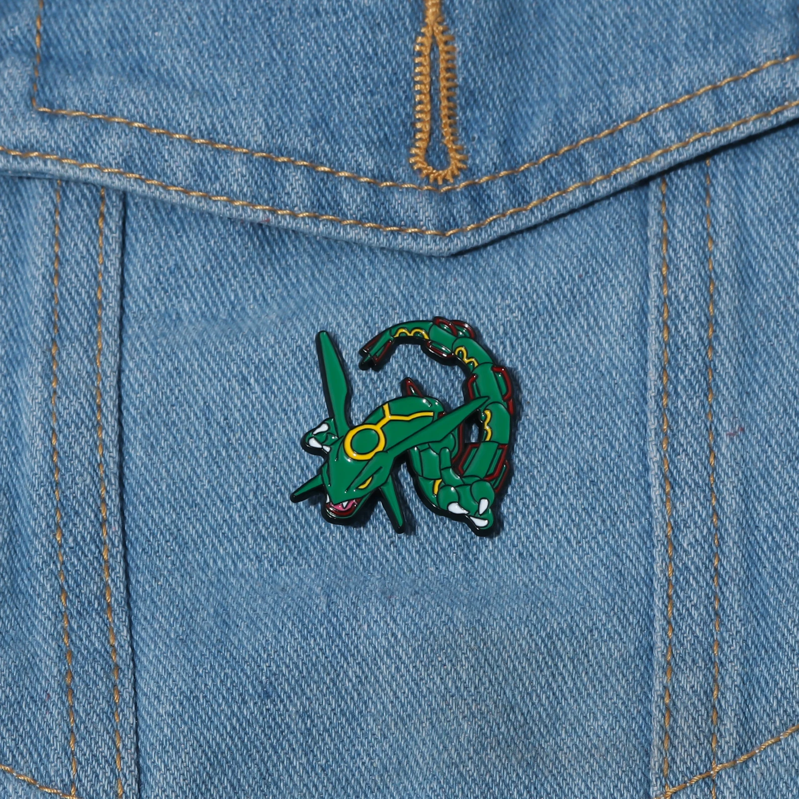 Anime Game Cute Cartoon Green Sky Pet Badge Brooch Dragon Cosplay Enamel Pin Backpack Clothing Accessories Jewelry Fans Gift image 6