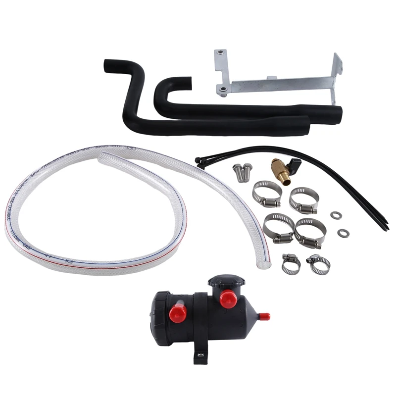 OS-PROV-25 Oil Collection Tank Kit Oil Collecting Tank Black Metal+Plastic For Isuzu D-MAX MU-X 4JJ1-TCX