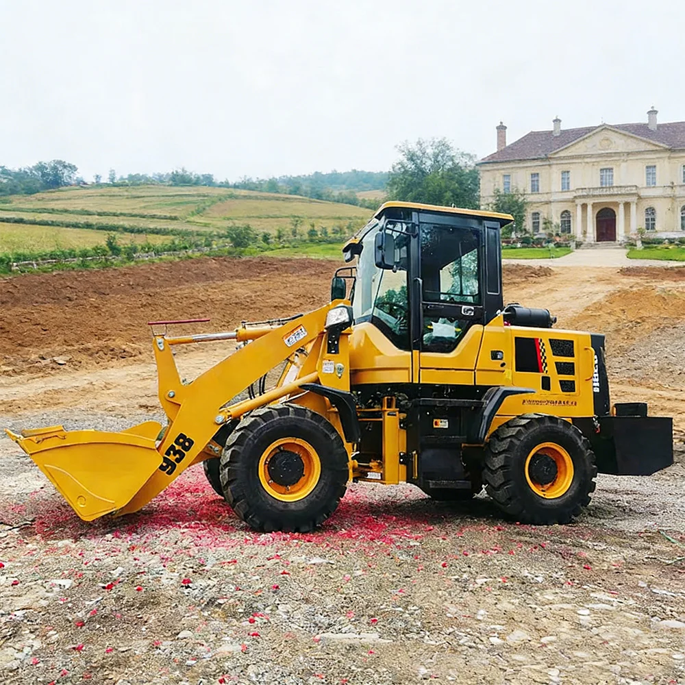 Euro 5 Diesel Wheel Loader 2Ton 3Ton 4Ton 5Ton Small Loaders Factory Price by Chinese Brands for Construction And Agriculture