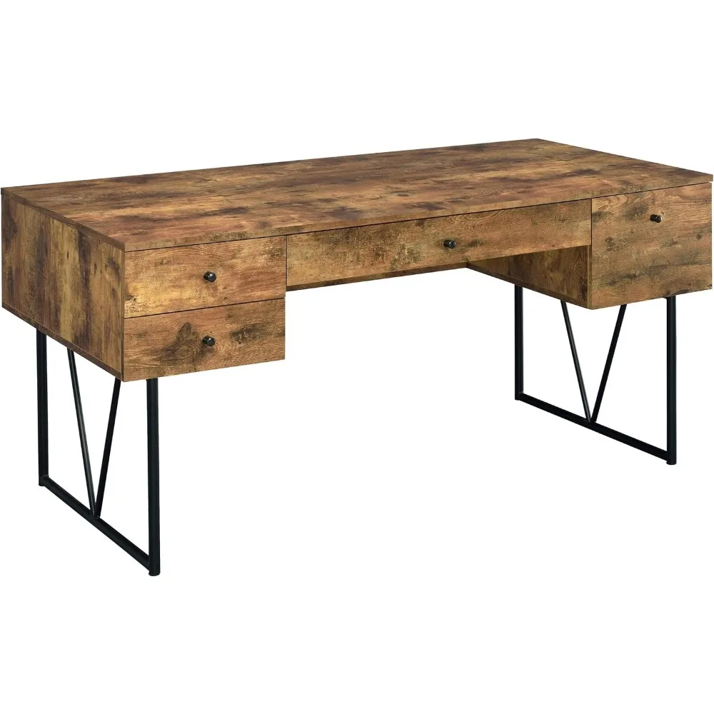 

63-Inch 4-Drawer Home Office Computer Writing Desk Study Table with Storage Engineered Eco-Friendly Wood Look