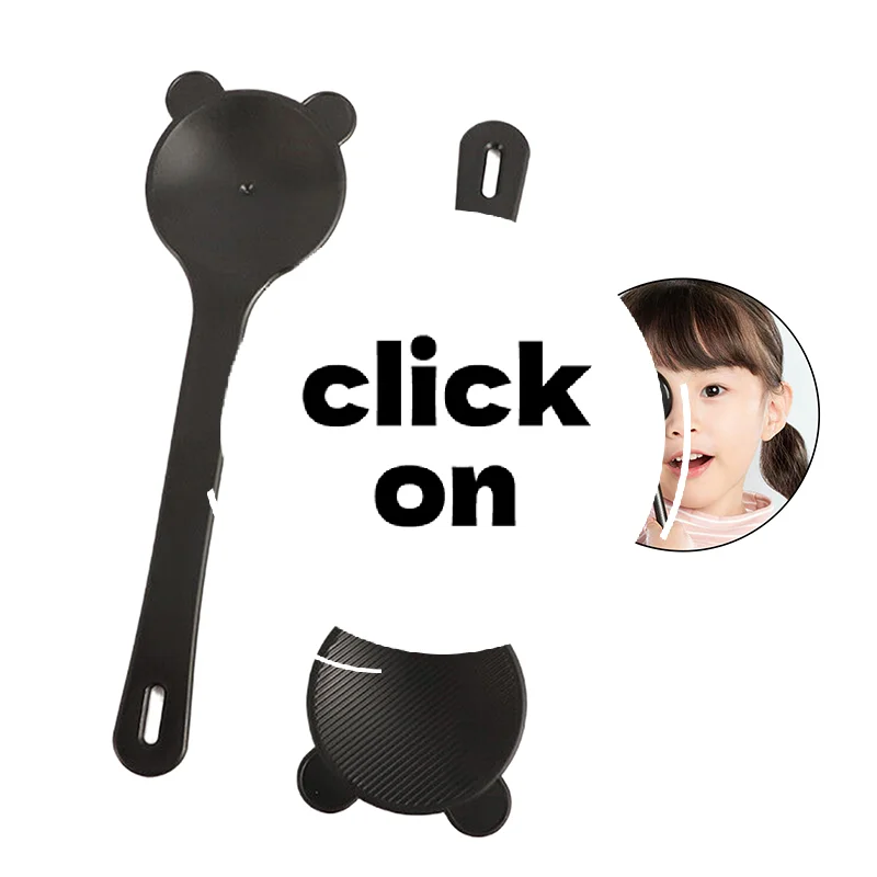 

Профессиональный матовый черный пластиковый офтальмологический инструмент для экзамена глаз, 1 шт.