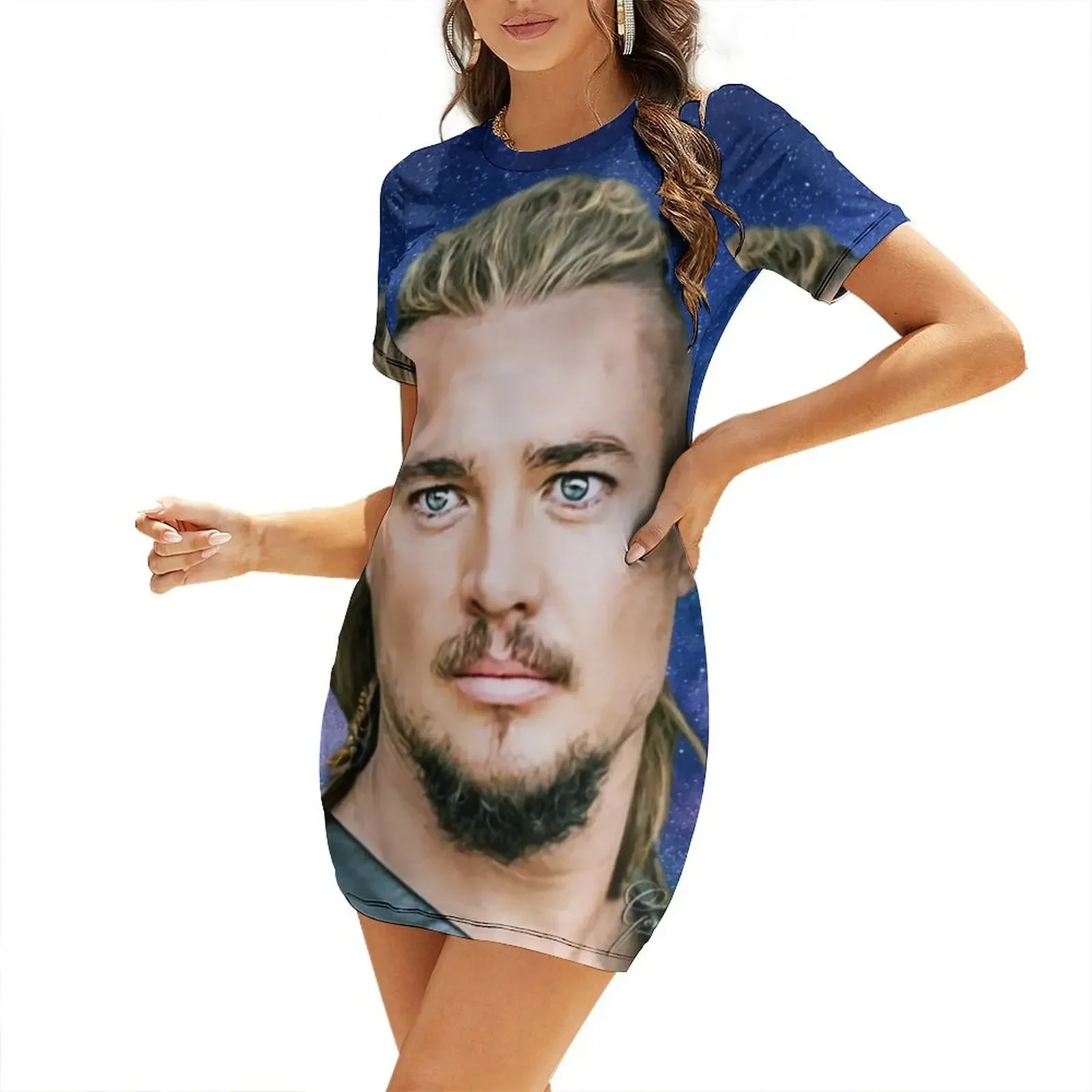 

Uhtred Of Bebbanburg, The Last Kingdom, ORIGINAL Willow Days Short-Sleeved Dress elegant women's sets
