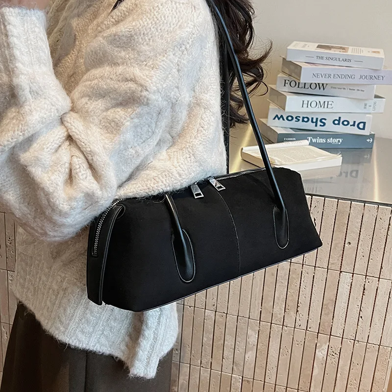 

2025 Korean Style Premium Shoulder Bag for Women, Genuine Leather Multi-way Crossbody Purse, Large Capacity Tote for Work
