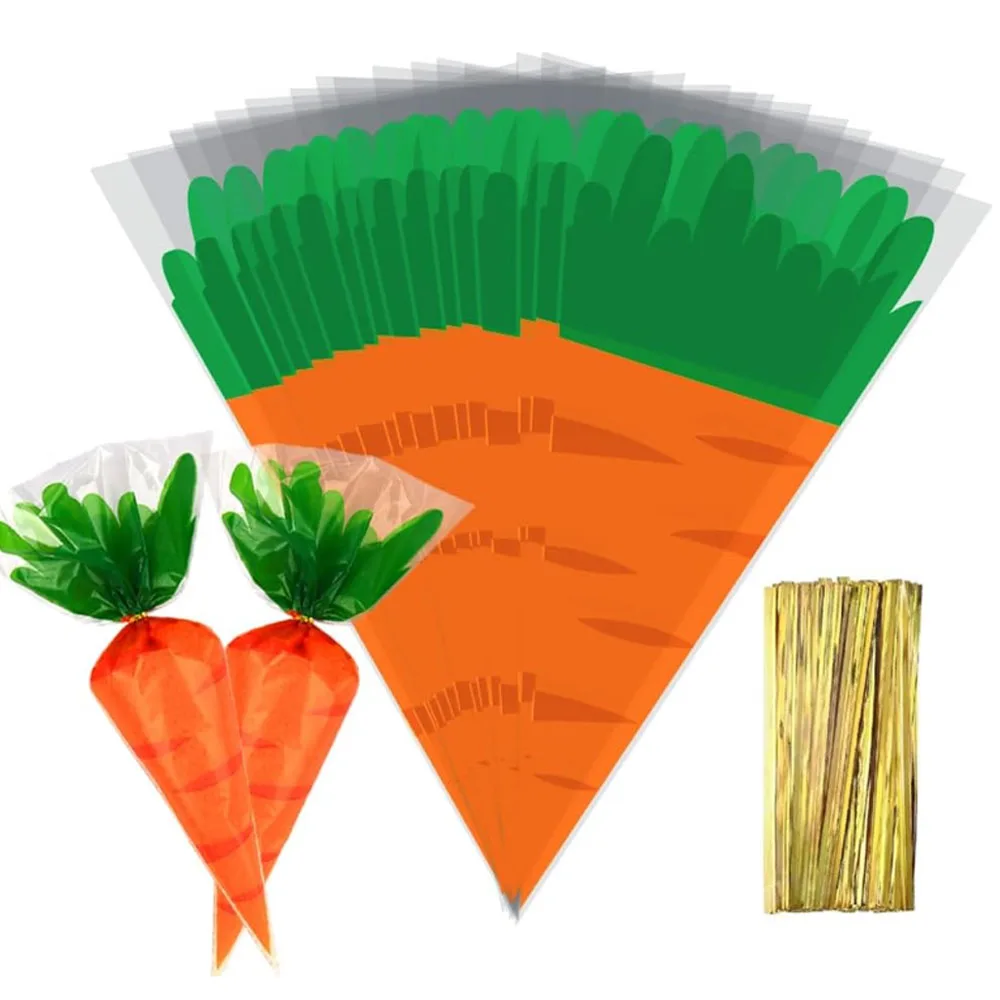 שקיות ניילון בצורת גזר