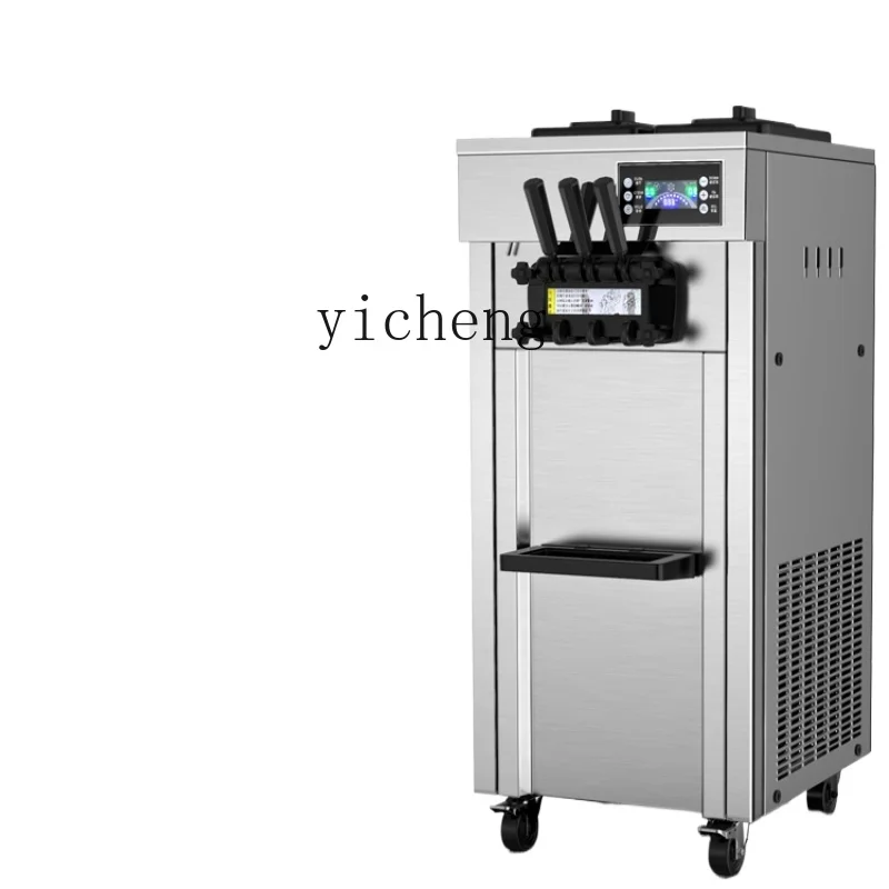 ZF Ice Cream Machine Ice-Cream Cone Commercial Small Vertical Desktop Ice Cream Machine Automatic Cone Crispy