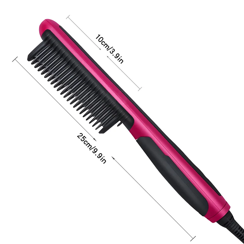 Hot Selling Multi-Functional Electric Hair Brushes Home Hair Styling Straightener with Comb for Straight or Curly Hair