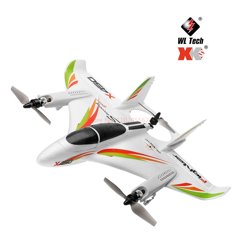 WLtoys XK X450 Rc samolot 6ch bezszczotkowy samolot 2.4G sterowanie radiowe szybowiec puszczania samolotów pilot zdalnego sterowania śmigłowców