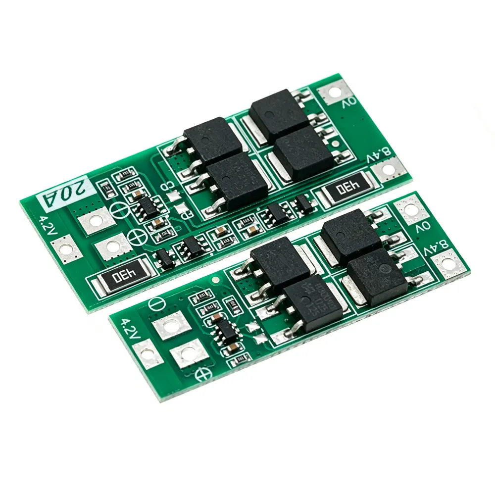 1pcs 2S 20A 7.4V 8.4V 18650 Lithium Battery Protection Board/BMS Board Standard/Balance For DIY