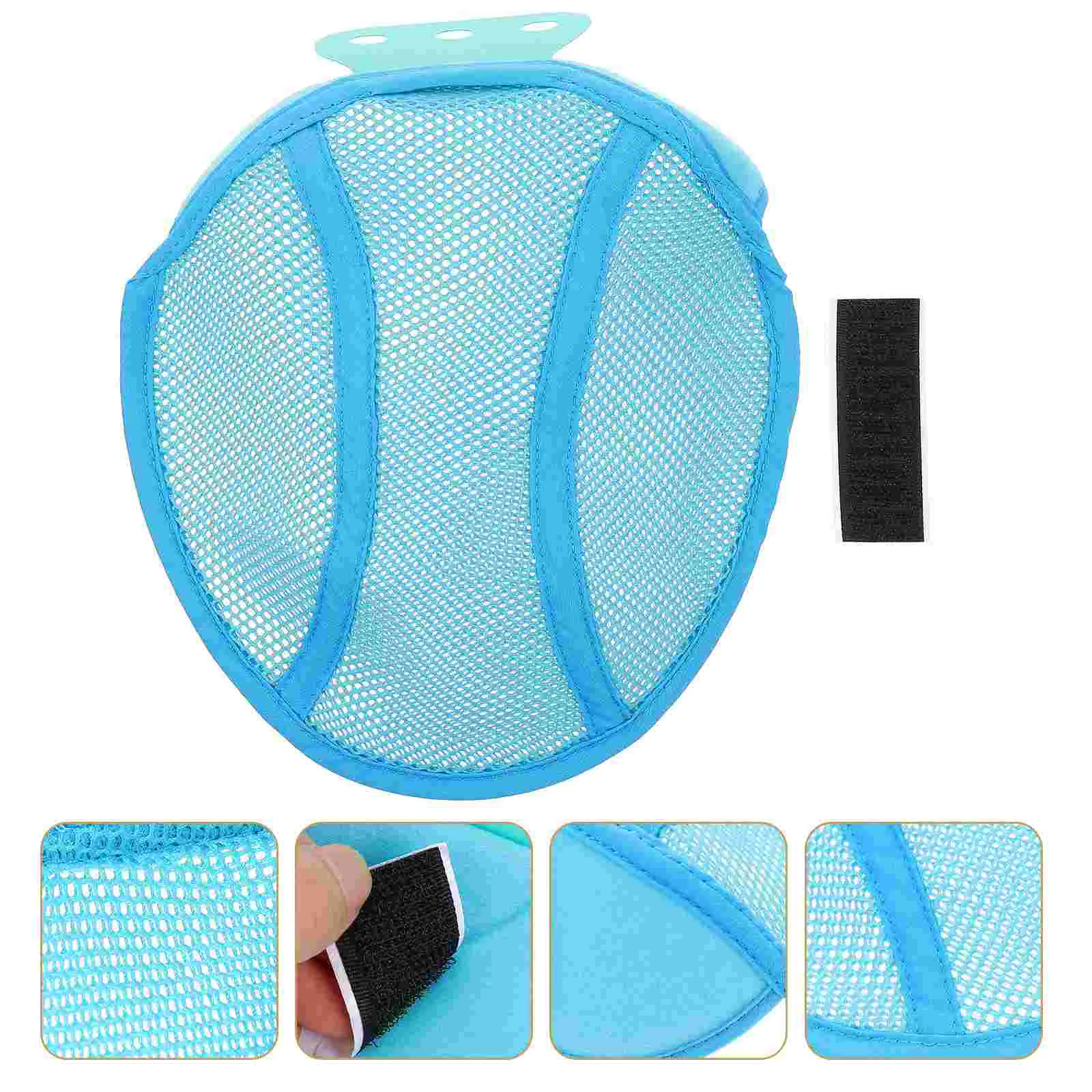 Safety Liner Cap Lining Hard Hats Sweat-absorbing Pad for Sweatband Sky-blue Polyester