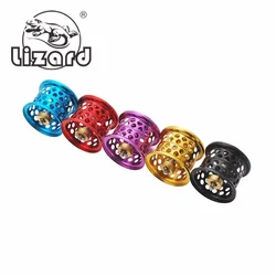 Lizard Diy Metal Shallow Hollow Spool for Fishing Reel Baitcasting Reel As Customized