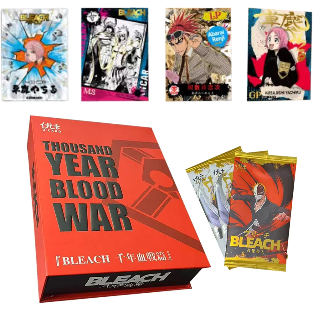 

Genuine Bleach Thousand Year Blood War Collection Cards Booster Box Rare Anime Table Playing Game Board Cards