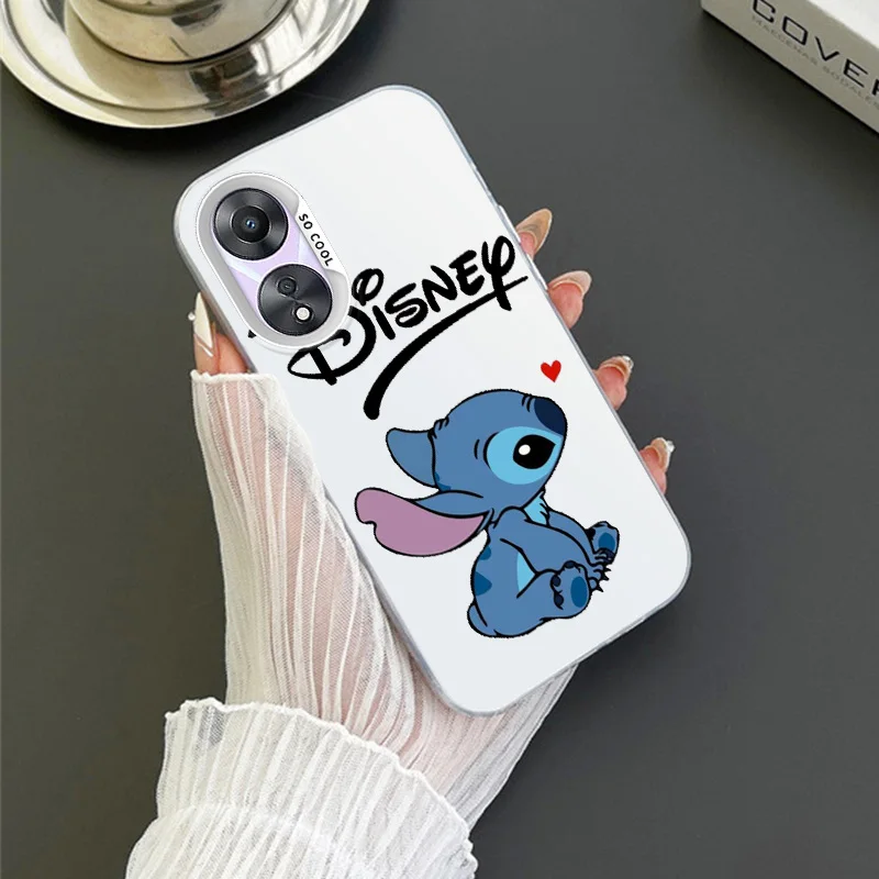 Disney Stitch Cute For OPPO Realme 5 8 10 11 i Pro C 2 15 20 21 31 33 35 53 55 9i Colorful Phone Case Soft Funda Silicone Cover