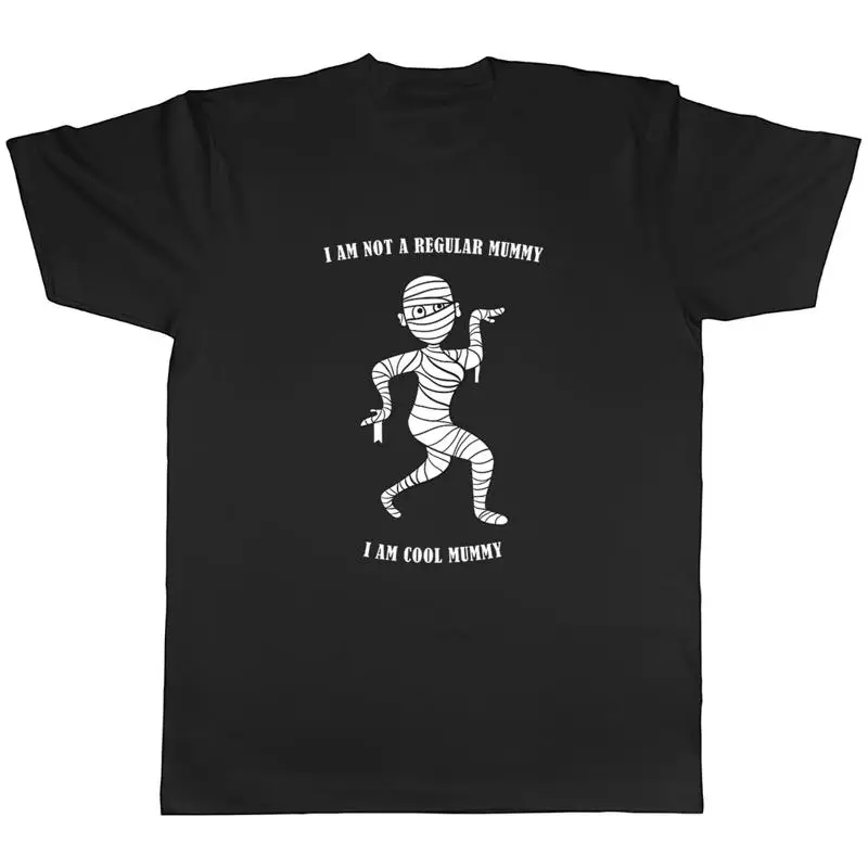 

Мужская футболка с забавной мумой, крутая футболка унисекс с изображением мумии на Хэллоуин, подарок