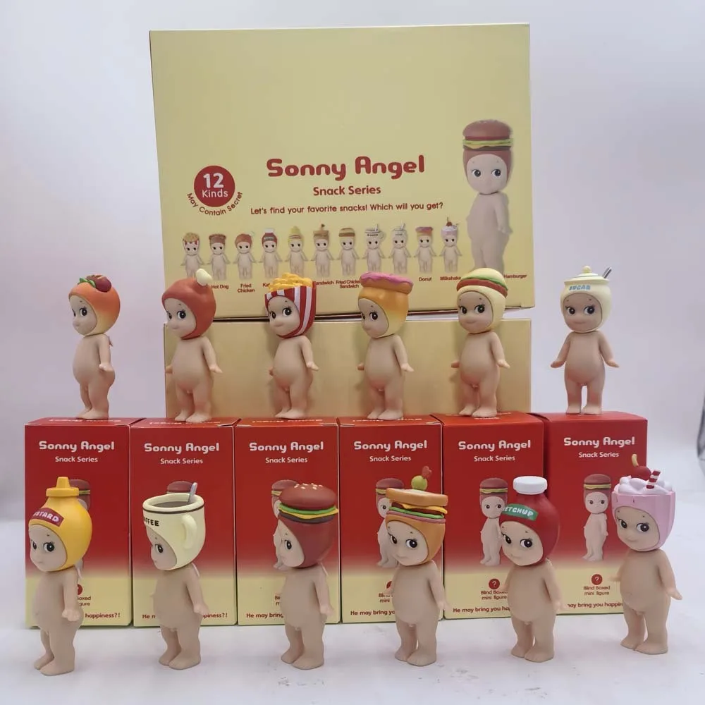Mini Sonny Snack Series: Caja Sorpresa con Accesorios de Imagen, Muñecos de Moda, Regalos de Navidad para Fans, Decoraciones para Pantallas de Coche y Móviles