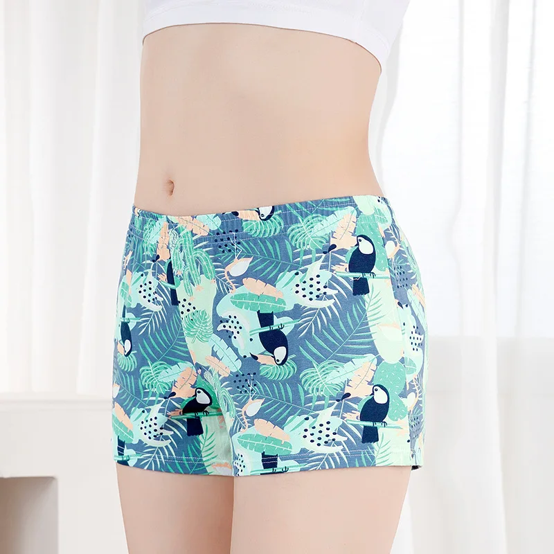 

Women's Casual Shorts Summer Printed Loose Aro Pants Female Mid-rise Cotton Comfortable Breatahble Nightwear Sweatpants Homewear