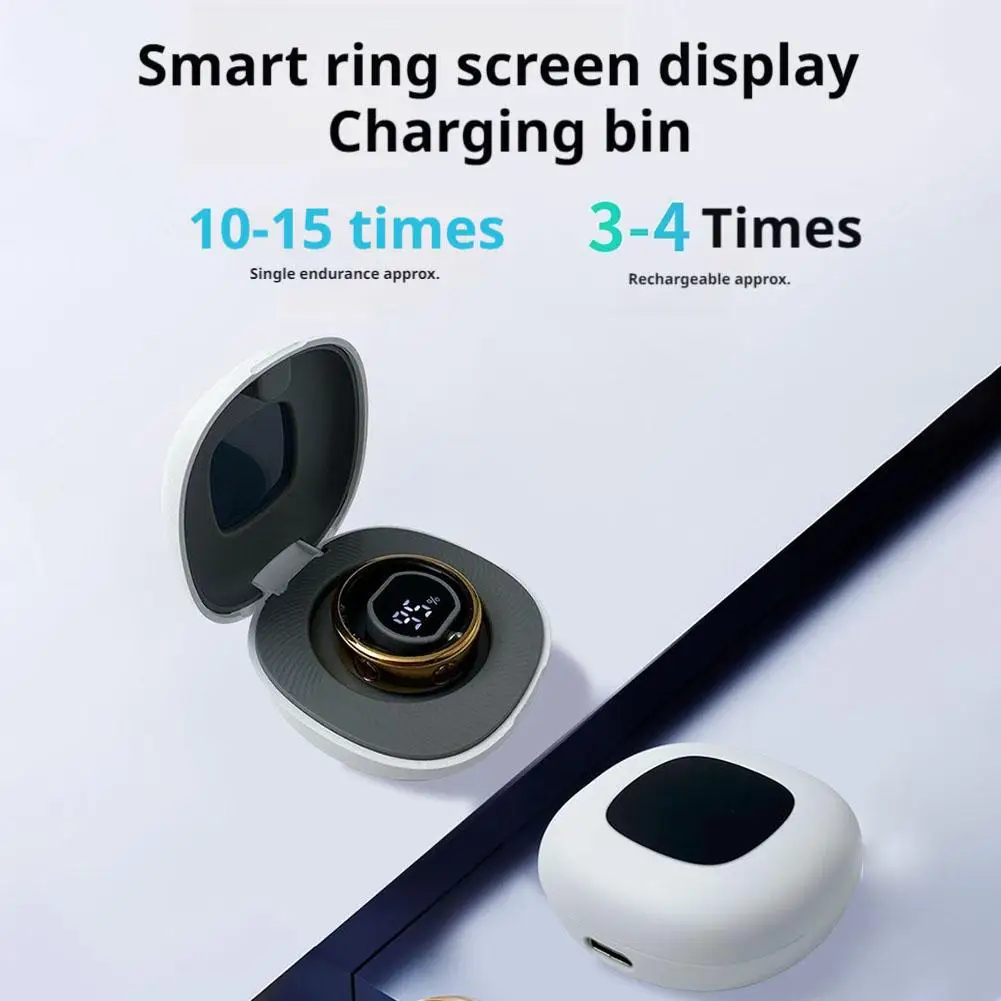 スマート Type-C ポート用ディスプレイ付きユニバーサルワイヤレス充電ケース フィットネス用磁気交換充電器
