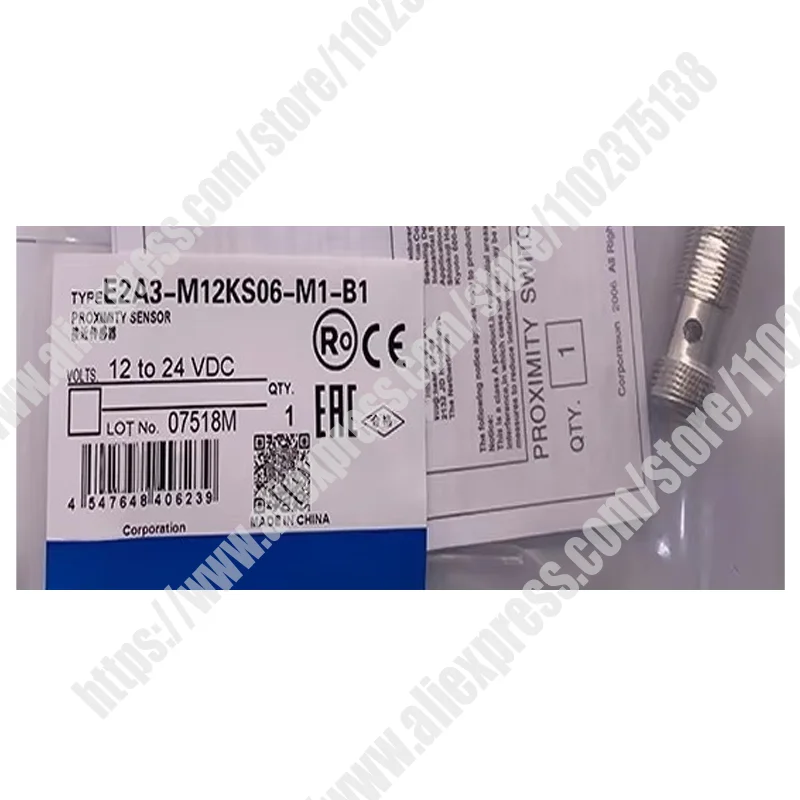 

New E2A3-M12KS06-M1-B1 Proximity Switch Sensor