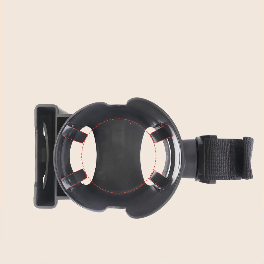 

Baby Stroller Cup Holder Black Lightweight Bottle Rack For Feeding Water Bottle Portable Phone Stand Compatible Most Bottles