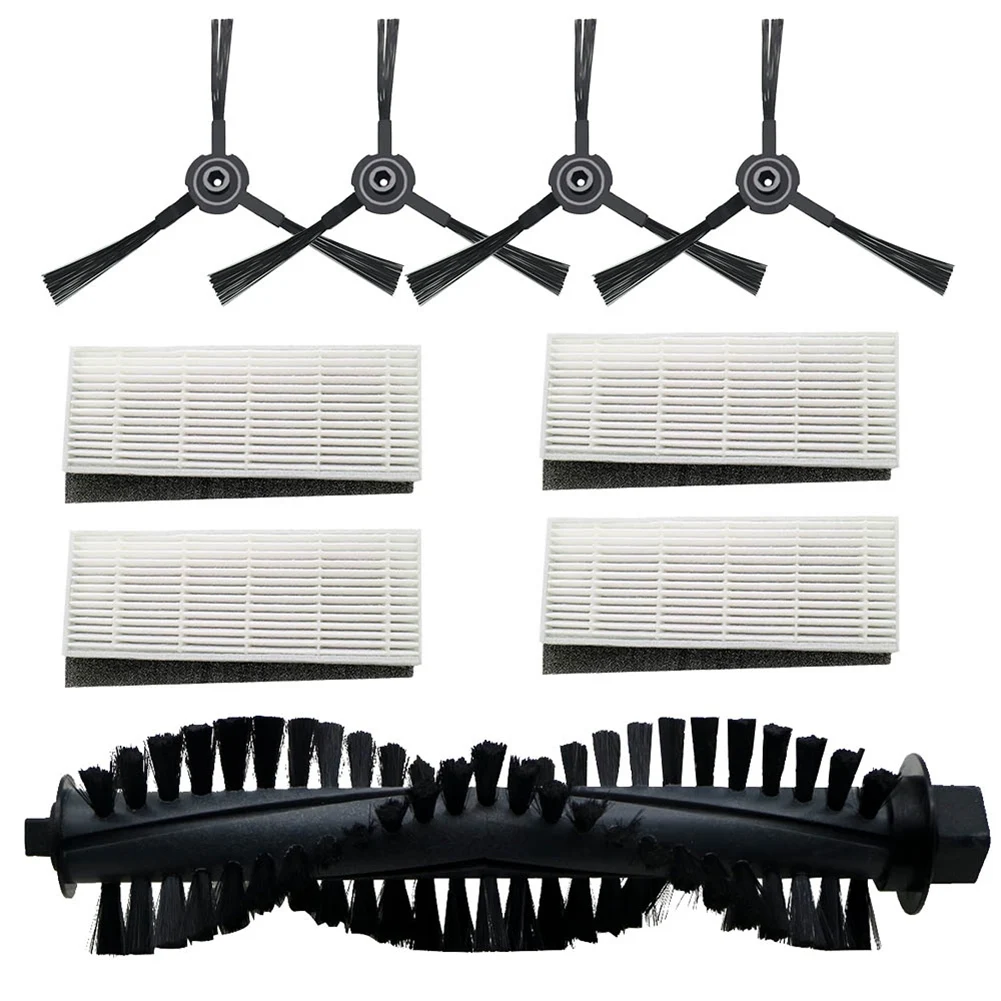Acessórios de substituição do filtro da escova lateral principal para ilife a4 a4s a40 polaris pvcr 0726w 0826 0926 aspirador de pó robótico-lite